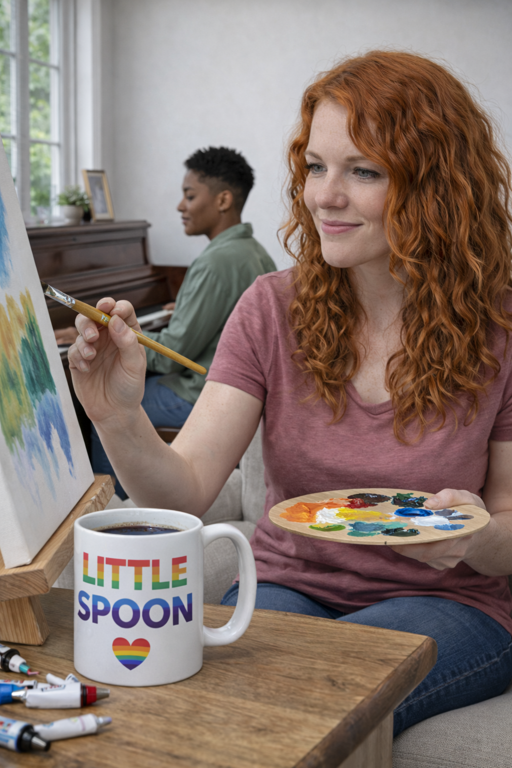 Little Spoon Rainbow Mug