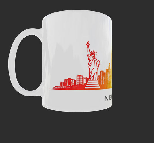 New York City – Pride Passports Cityscape Mug