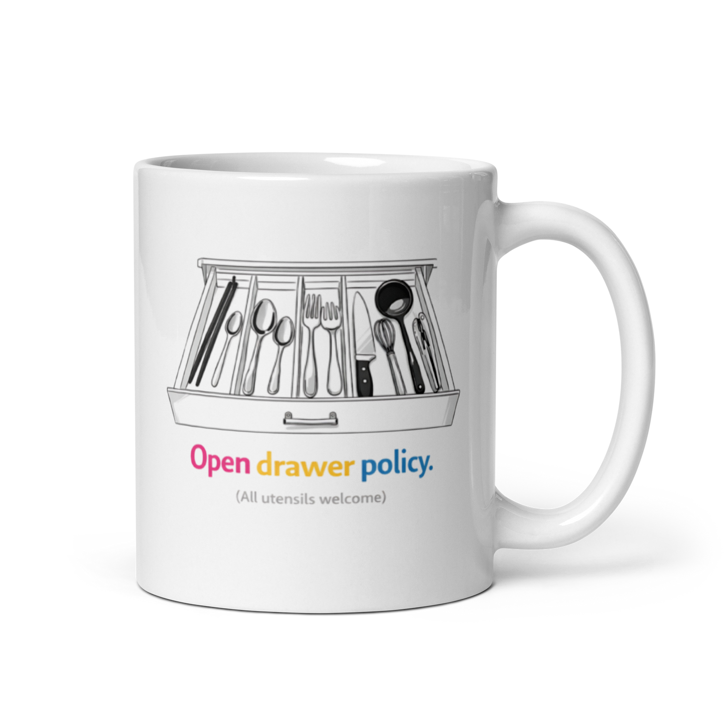 The "Open Drawer Policy" Mug
